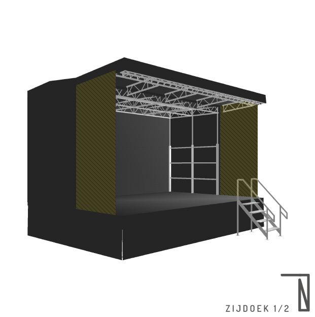 Opties-Zijdoek1_2 | StageCompany Podium huren
