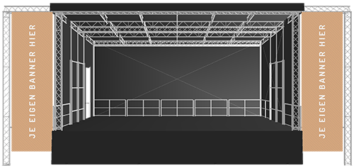 A-Stage 61 Stage Exporsure Package A | StageCompany Podium Huren